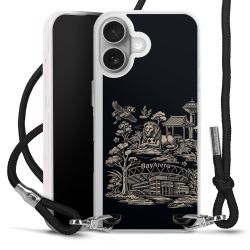 Carry Case Stoff schwarz/silber