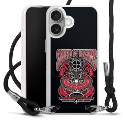 Carry Case Stoff schwarz/silber