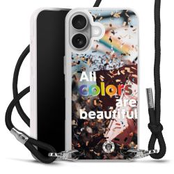 Carry Case Stoff schwarz/silber