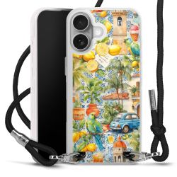 Carry Case Stoff schwarz/silber