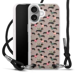 Carry Case Stoff schwarz/silber