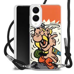 Carry Case Stoff schwarz/silber