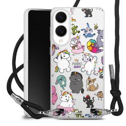 Carry Case Stoff schwarz/silber