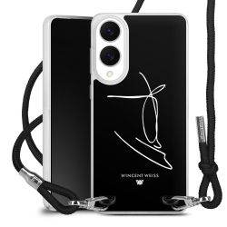 Carry Case Stoff schwarz/silber