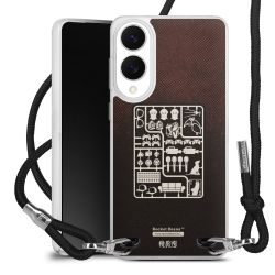 Carry Case Stoff schwarz/silber