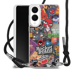 Carry Case Stoff schwarz/silber