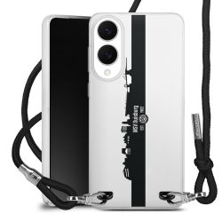 Carry Case Stoff schwarz/silber