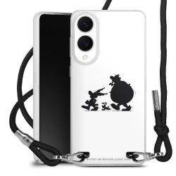 Carry Case Stoff schwarz/silber