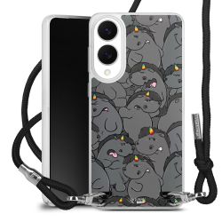 Carry Case Stoff schwarz/silber