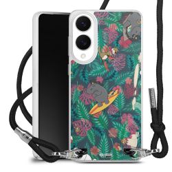 Carry Case Stoff schwarz/silber