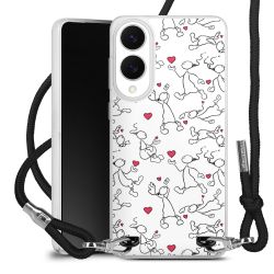 Carry Case Stoff schwarz/silber