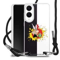 Carry Case Stoff schwarz/silber