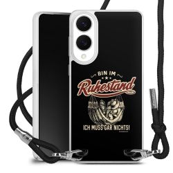 Carry Case Stoff schwarz/silber