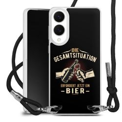 Carry Case Stoff schwarz/silber