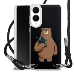 Carry Case Stoff schwarz/silber