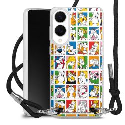 Carry Case Stoff schwarz/silber