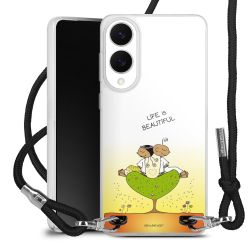 Carry Case Stoff schwarz/silber