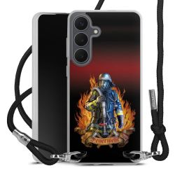 Carry Case Stoff schwarz/silber