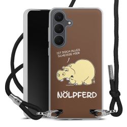 Carry Case Stoff schwarz/silber