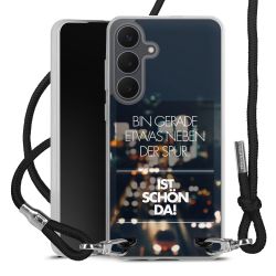 Carry Case Stoff schwarz/silber