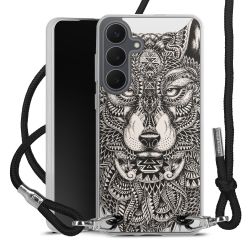 Carry Case Fabric black/silver