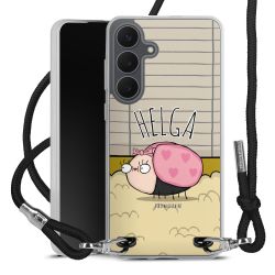 Carry Case Stoff schwarz/silber