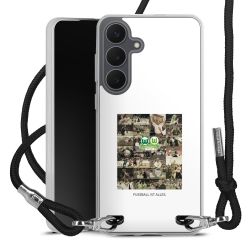 Carry Case Stoff schwarz/silber