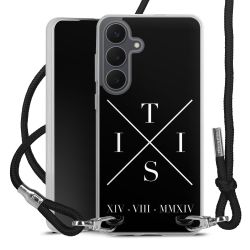 Carry Case Stoff schwarz/silber