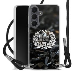 Carry Case Stoff schwarz/silber