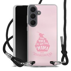 Carry Case Stoff schwarz/silber