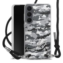 Carry Case Stoff schwarz/silber