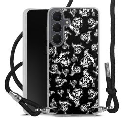 Carry Case Stoff schwarz/silber