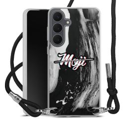 Carry Case Stoff schwarz/silber