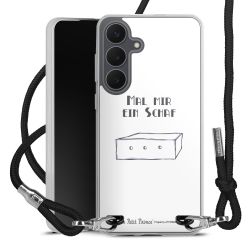 Carry Case Stoff schwarz/silber