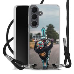 Carry Case Stoff schwarz/silber