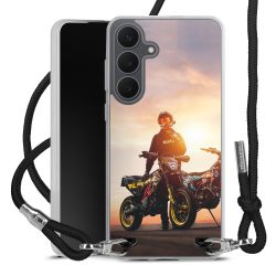 Carry Case Stoff schwarz/silber