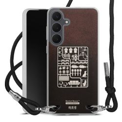 Carry Case Stoff schwarz/silber