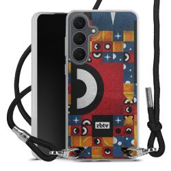 Carry Case Stoff schwarz/silber