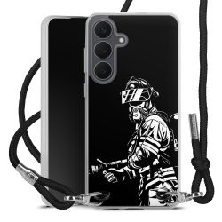 Carry Case Fabric black/silver