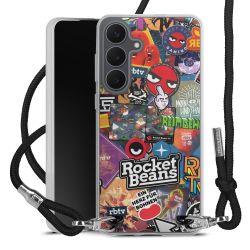 Carry Case Stoff schwarz/silber