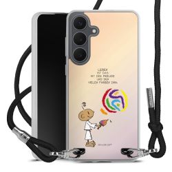 Carry Case Stoff schwarz/silber