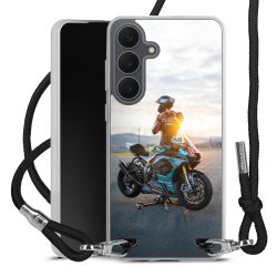 Carry Case Stoff schwarz/silber