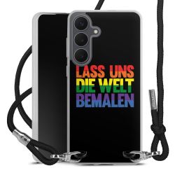 Carry Case Stoff schwarz/silber