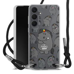 Carry Case Stoff schwarz/silber