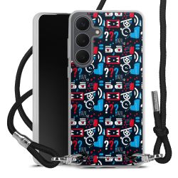 Carry Case Stoff schwarz/silber