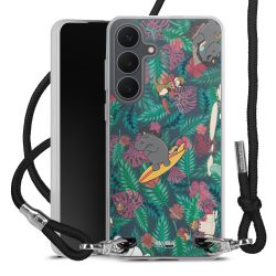 Carry Case Stoff schwarz/silber