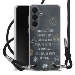 Carry Case Stoff schwarz/silber