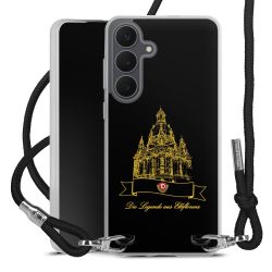 Carry Case Stoff schwarz/silber