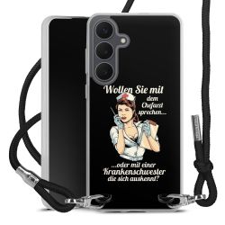 Carry Case Stoff schwarz/silber