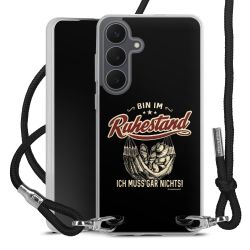 Carry Case Stoff schwarz/silber